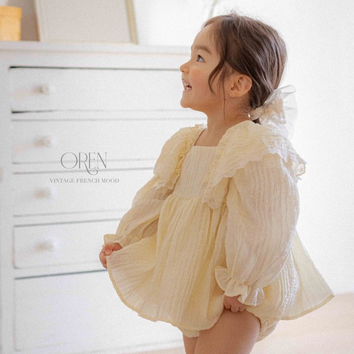 Oren - Korean Baby Fashion - #babyoutfit - Oren Lace Ribbon Hairband - 10