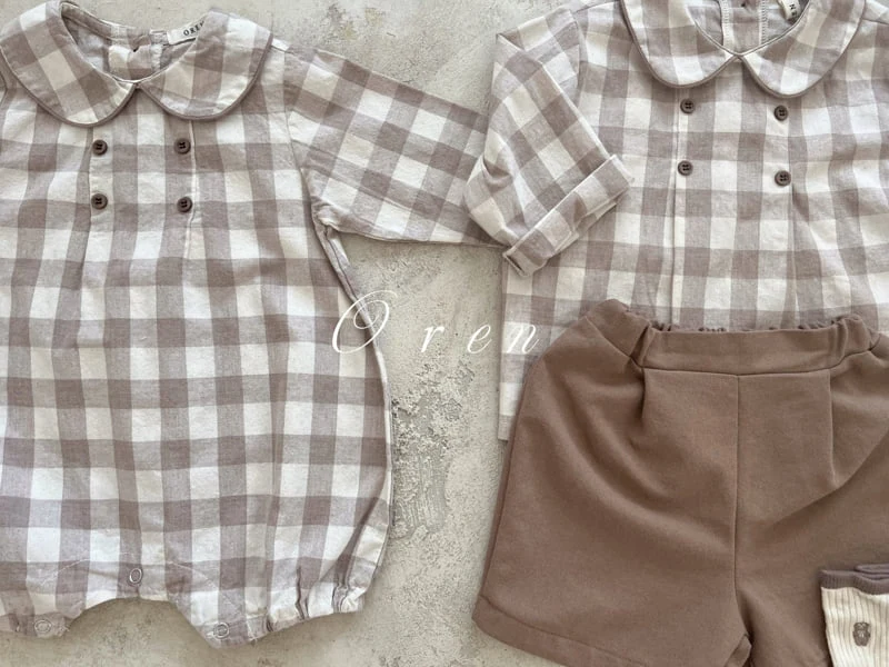 Oren - Korean Baby Fashion - #babyoutfit - Bebe Benjamin Volume Suit - 11