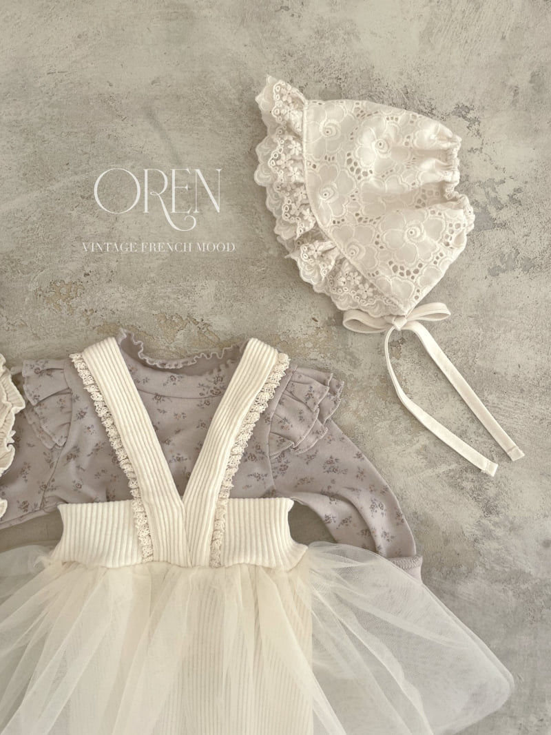 Oren - Korean Baby Fashion - #babyoutfit - Briante Flower Print Tee - 7