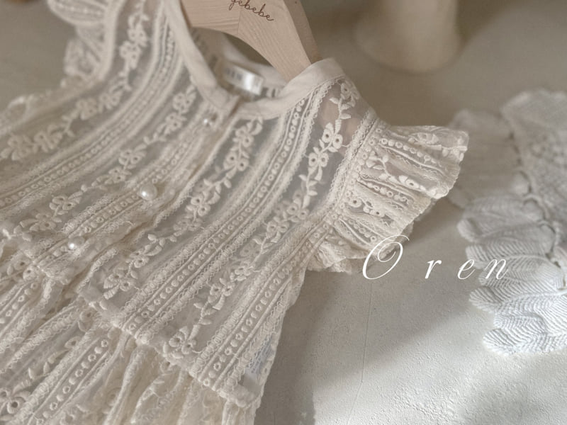 Oren - Korean Baby Fashion - #babywear - Monica Lace Vest - 5