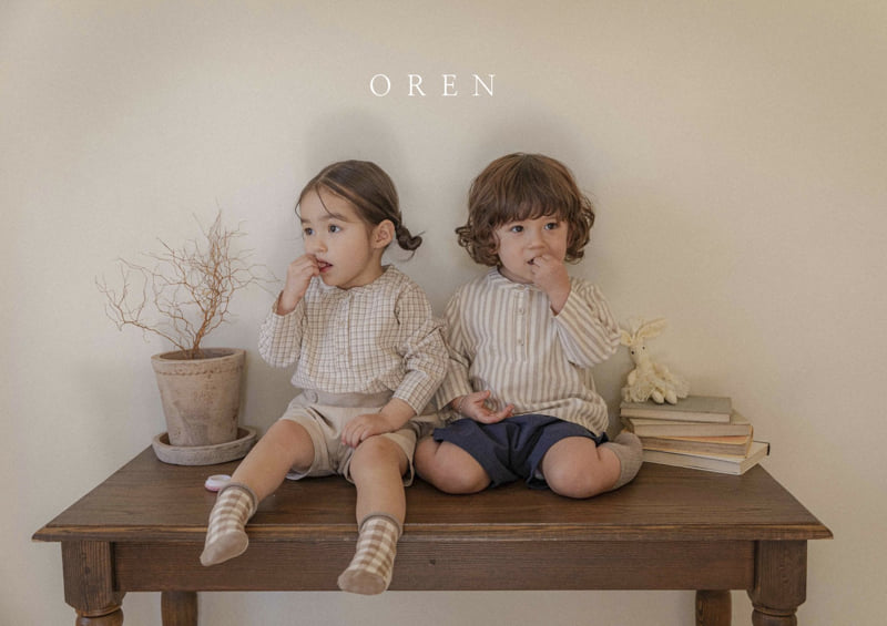 Oren - Korean Baby Fashion - #onlinebabyboutique - Bebe Rookie Bijo Pants - 5