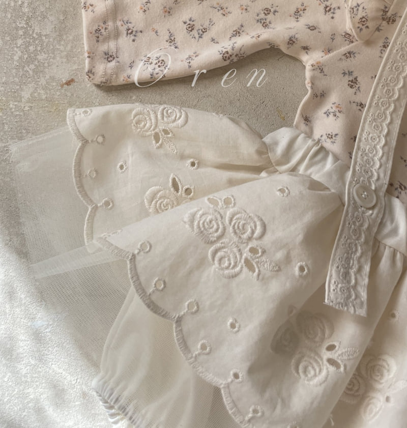 Oren - Korean Baby Fashion - #onlinebabyboutique - Petite Maman Rose Bloomer - 8