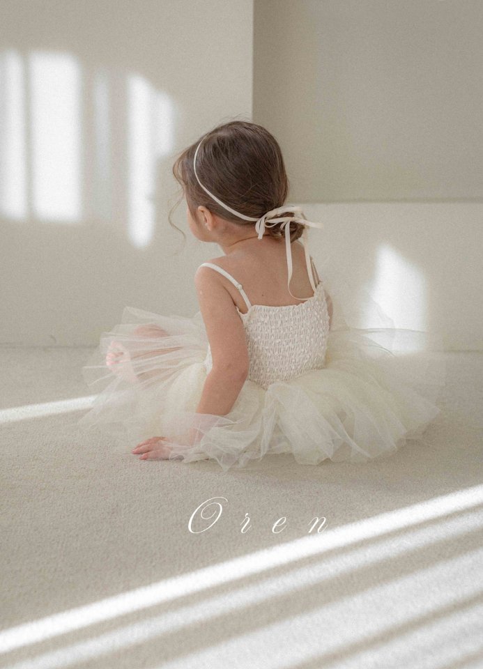 Oren - Korean Baby Fashion - #onlinebabyshop - EL Cardigan SET Ballet Suit (ribbed material) - 3