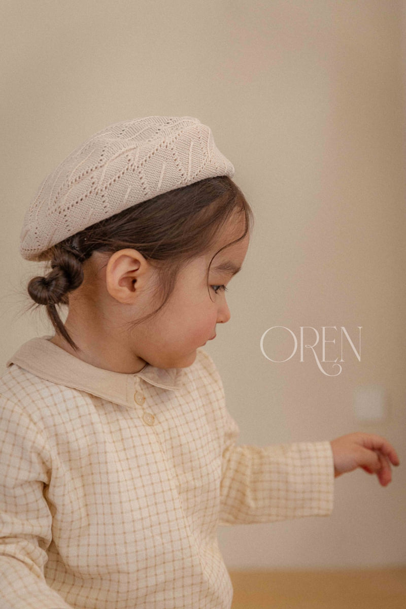 Oren - Korean Baby Fashion - #onlinebabyshop - Marcel Knit Beret - 9