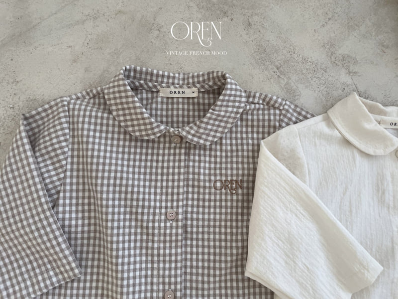 Oren - Korean Baby Fashion - #onlinebabyshop - Oren Basic Shirt - 7