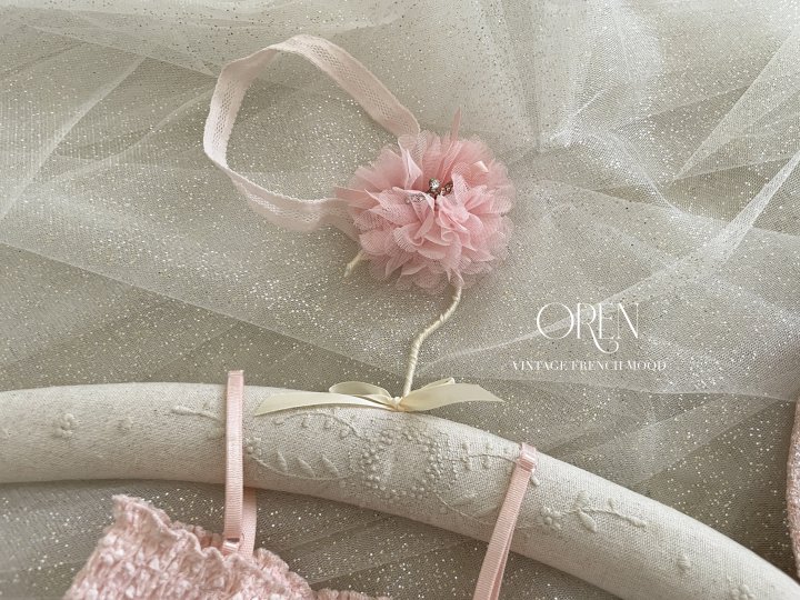 Oren - Korean Baby Fashion - #smilingbaby - Tiara Flower Hairband - 3