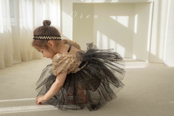 Oren - Korean Baby Fashion - #smilingbaby - Black Swan Tutu Ballet Suit