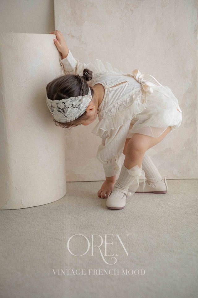 Oren - Korean Children Fashion - #kidzfashiontrend - Flower Embroidery Bustier - 4