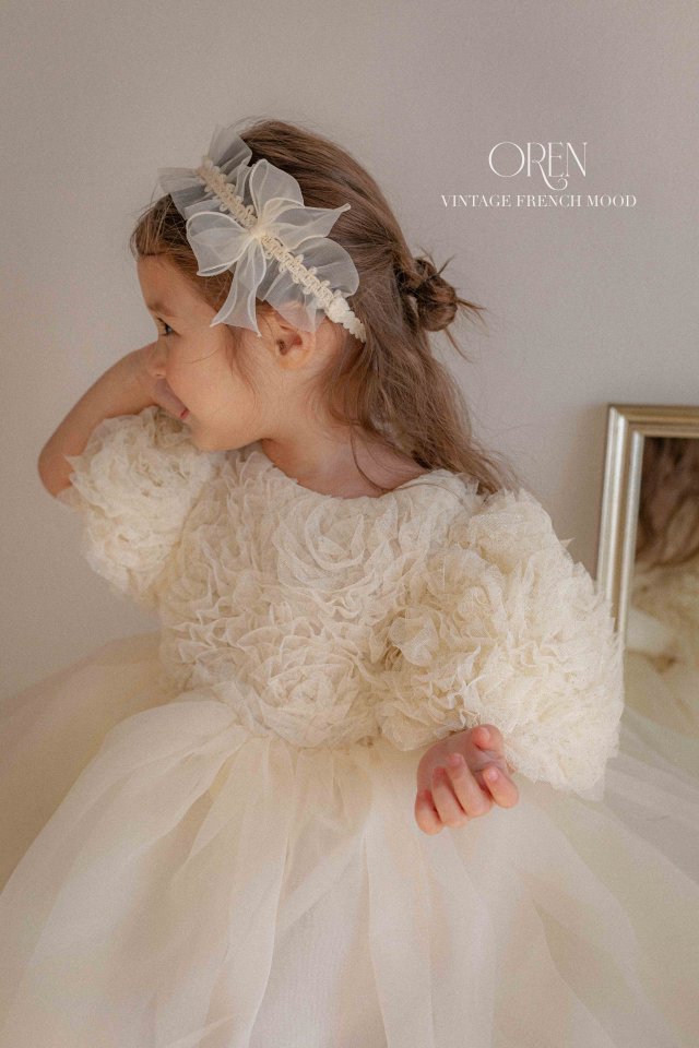 Oren - Korean Children Fashion - #Kfashion4kids - Shiny Organza Pleated Hairband - 9