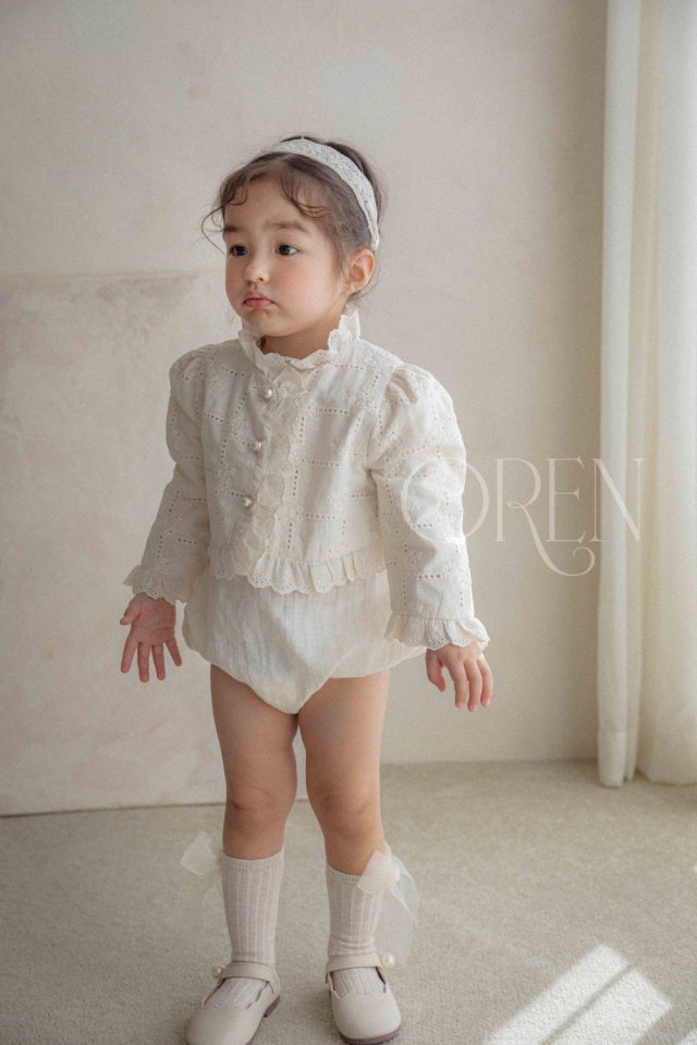 Oren - Korean Children Fashion - #childofig - Bianca Lace Cardigan - 10