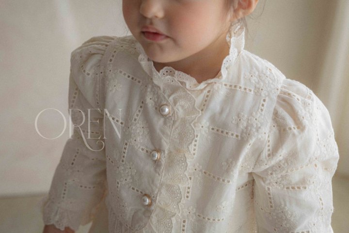 Oren - Korean Children Fashion - #childofig - Bianca Lace Cardigan - 11
