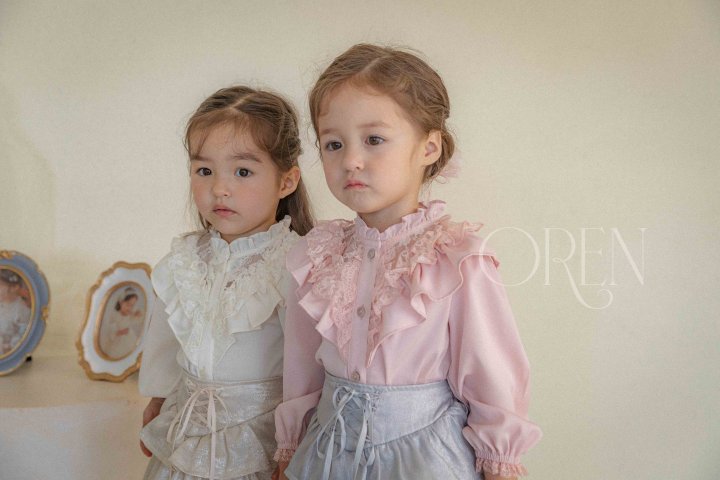 Oren - Korean Children Fashion - #childofig - Rococo Blouse - 5