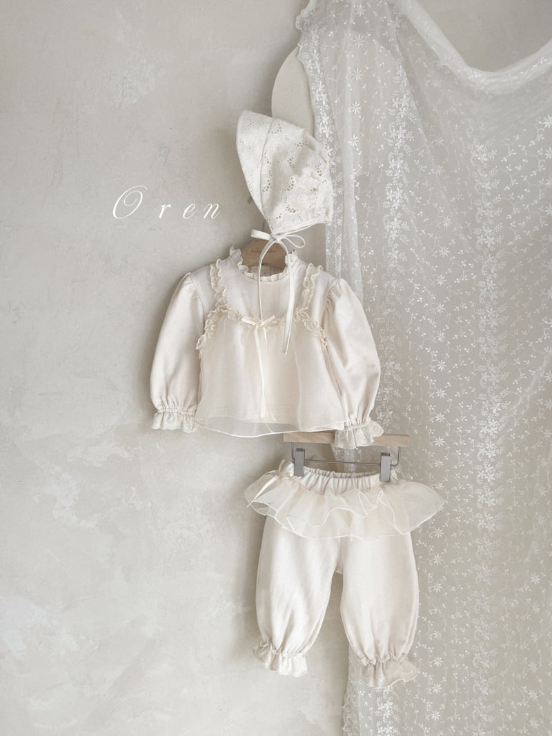 Oren - Korean Children Fashion - #childofig - Kids oco Tutu Top Bottom Set - 6