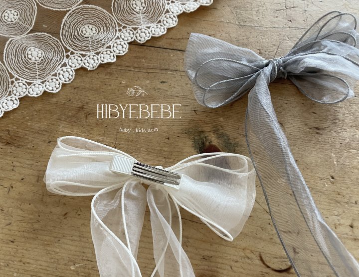 Oren - Korean Children Fashion - #childrensboutique - Organza Long Ribbon Pin - 4