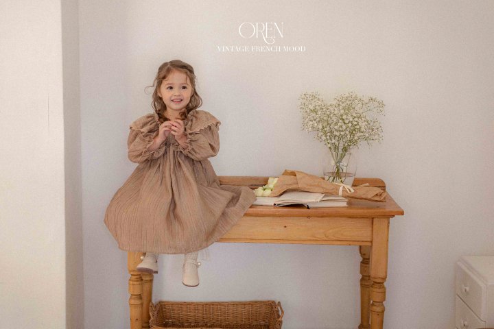Oren - Korean Children Fashion - #designkidswear - Lily Frill Dress - 9