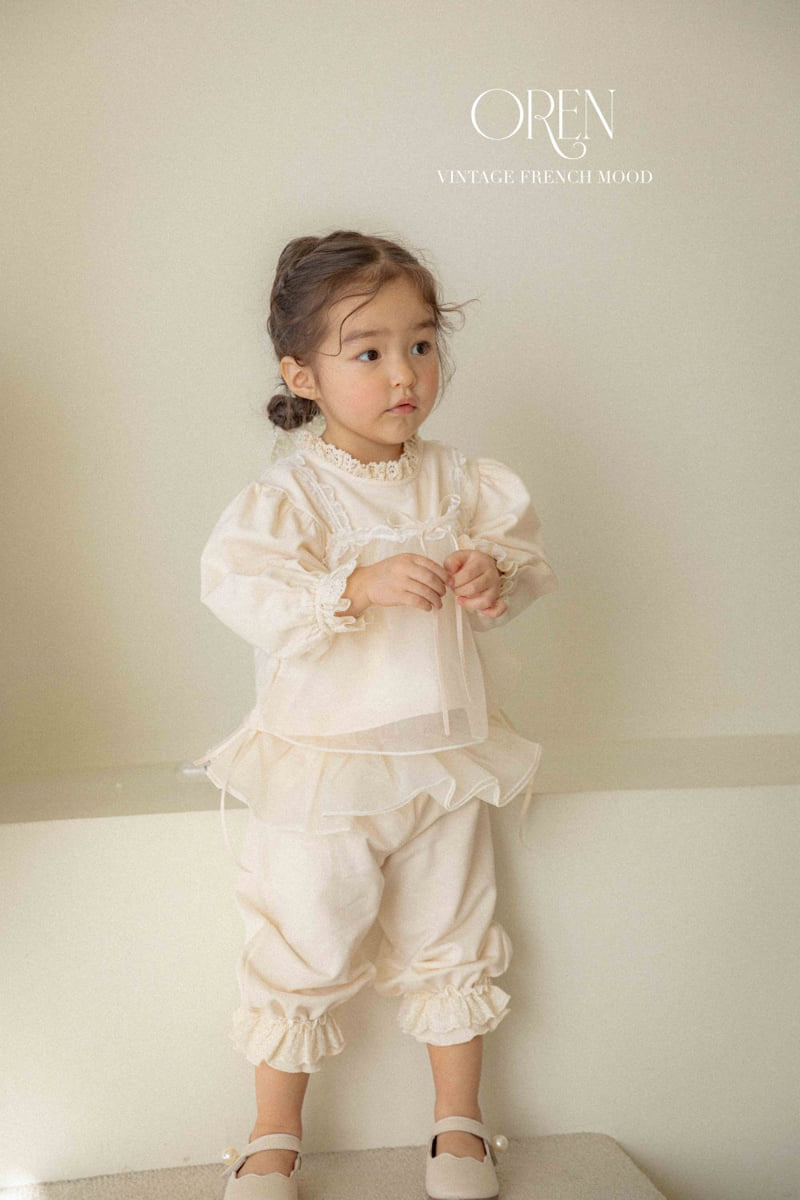Oren - Korean Children Fashion - #designkidswear - Kids oco Tutu Top Bottom Set - 9