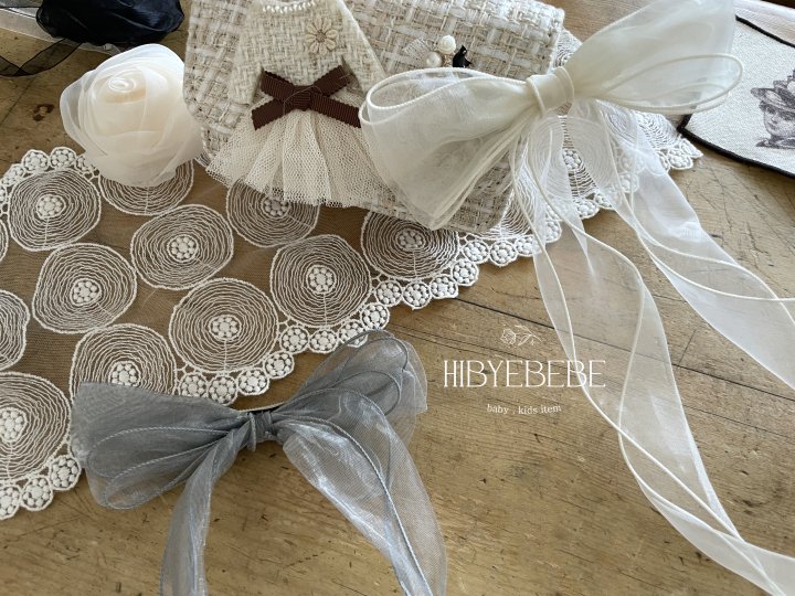 Oren - Korean Children Fashion - #discoveringself - Organza Long Ribbon Pin - 5