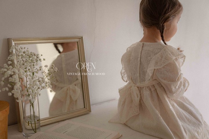 Oren - Korean Children Fashion - #discoveringself - Lenny Lace One-piece - 7