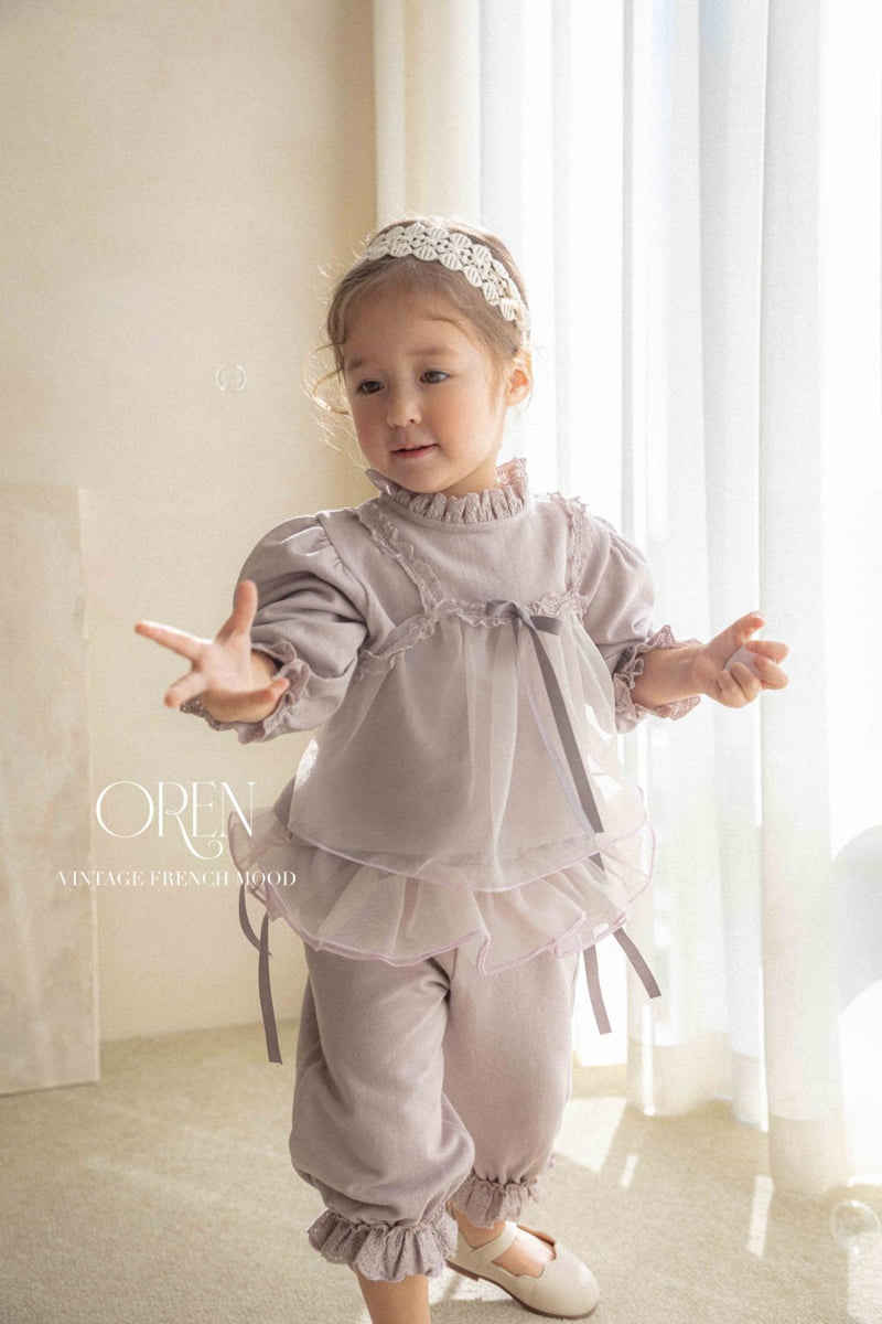 Oren - Korean Children Fashion - #discoveringself - Kids oco Tutu Top Bottom Set - 10