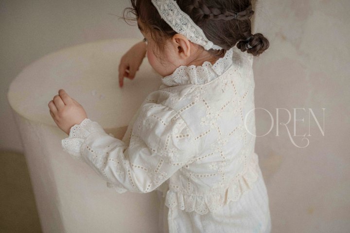 Oren - Korean Children Fashion - #fashionkids - Bianca Lace Cardigan