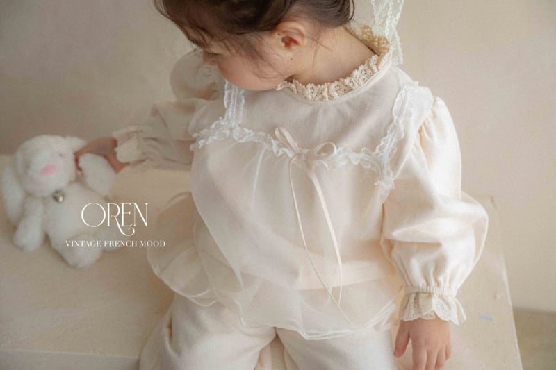 Oren - Korean Children Fashion - #fashionkids - Kids oco Tutu Top Bottom Set - 11