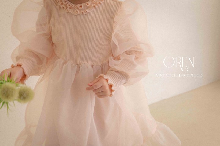 Oren - Korean Children Fashion - #kidzfashiontrend - Beluka Organza Dress - 5