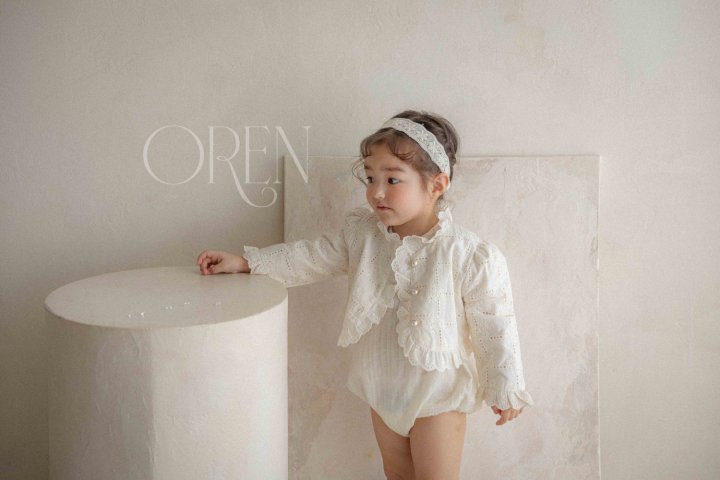 Oren - Korean Children Fashion - #littlefashionista - Bianca Lace Cardigan - 6