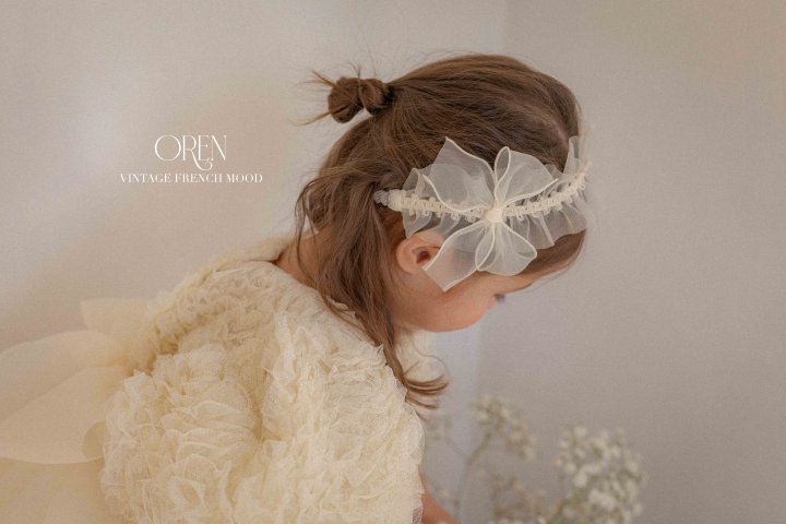 Oren - Korean Children Fashion - #littlefashionista - Shiny Organza Pleated Hairband - 10
