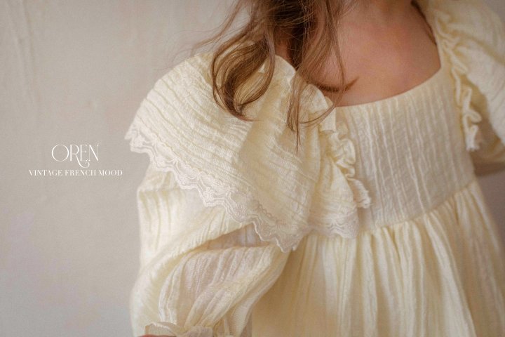 Oren - Korean Children Fashion - #magicofchildhood - Lily Frill Dress