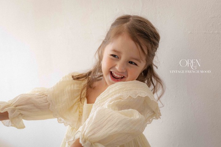 Oren - Korean Children Fashion - #minifashionista - Lily Frill Dress - 2