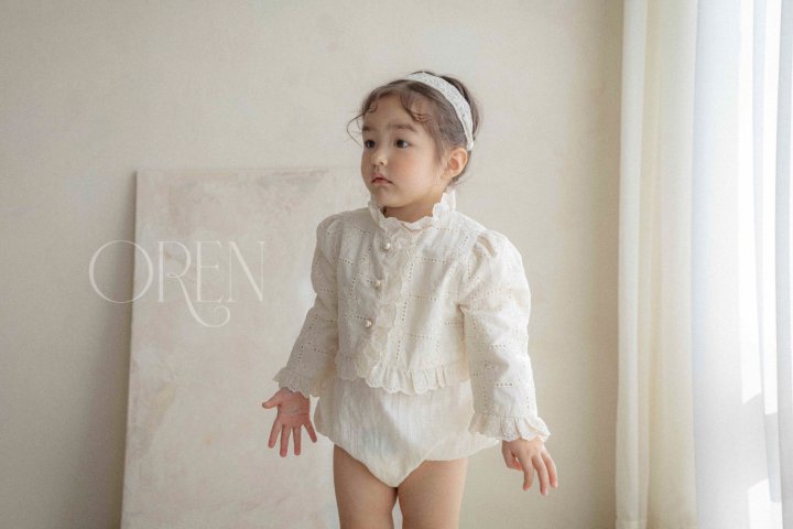 Oren - Korean Children Fashion - #prettylittlegirls - Bianca Lace Cardigan - 9