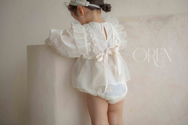 Oren - Korean Children Fashion - #prettylittlegirls - Flower Embroidery Bustier - 8