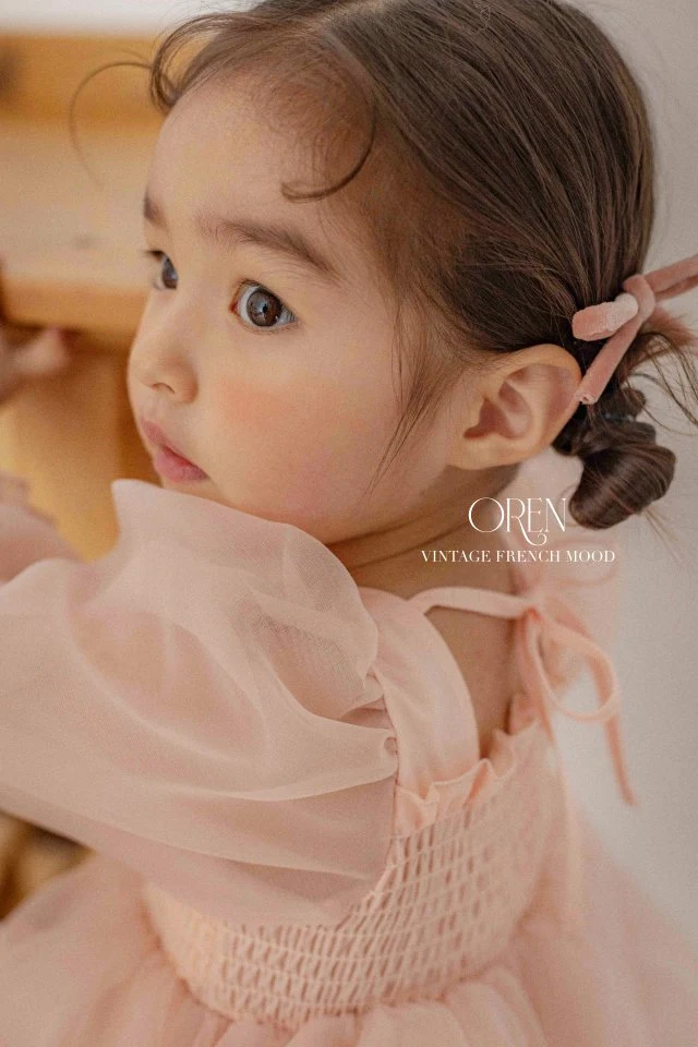 Oren - Korean Children Fashion - #prettylittlegirls - Say Organza Dress - 10