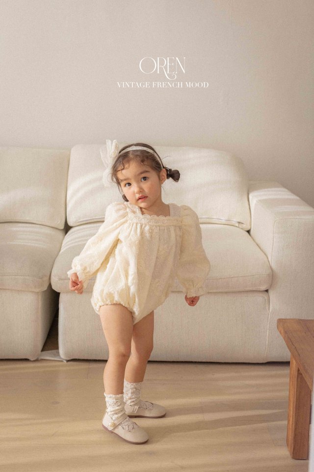 Oren - Korean Children Fashion - #prettylittlegirls - Lizzy Rose Lace One-piece - 5