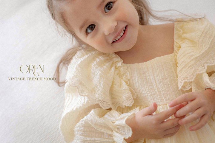 Oren - Korean Children Fashion - #prettylittlegirls - Lily Frill Dress - 3