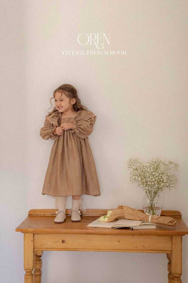 Oren - Korean Children Fashion - #stylishchildhood - Lily Frill Dress - 6