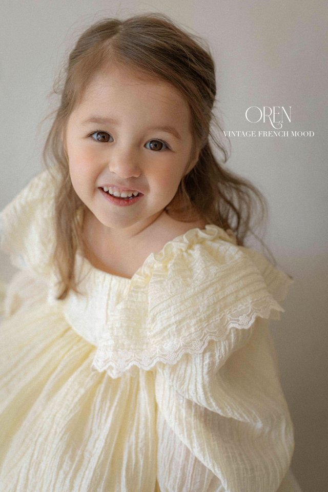 Oren - Korean Children Fashion - #prettylittlegirls - Lily Frill Dress - 4