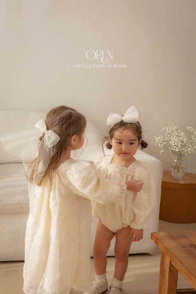 Oren - Korean Children Fashion - #toddlerclothing - Lizzy Rose Lace One-piece - 7