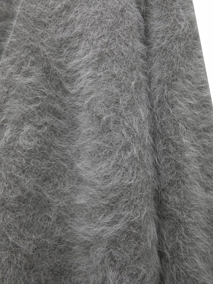 Paper Moon - Korean Women Fashion - #momslook - Luxe Angora Knit Cardigan - 10