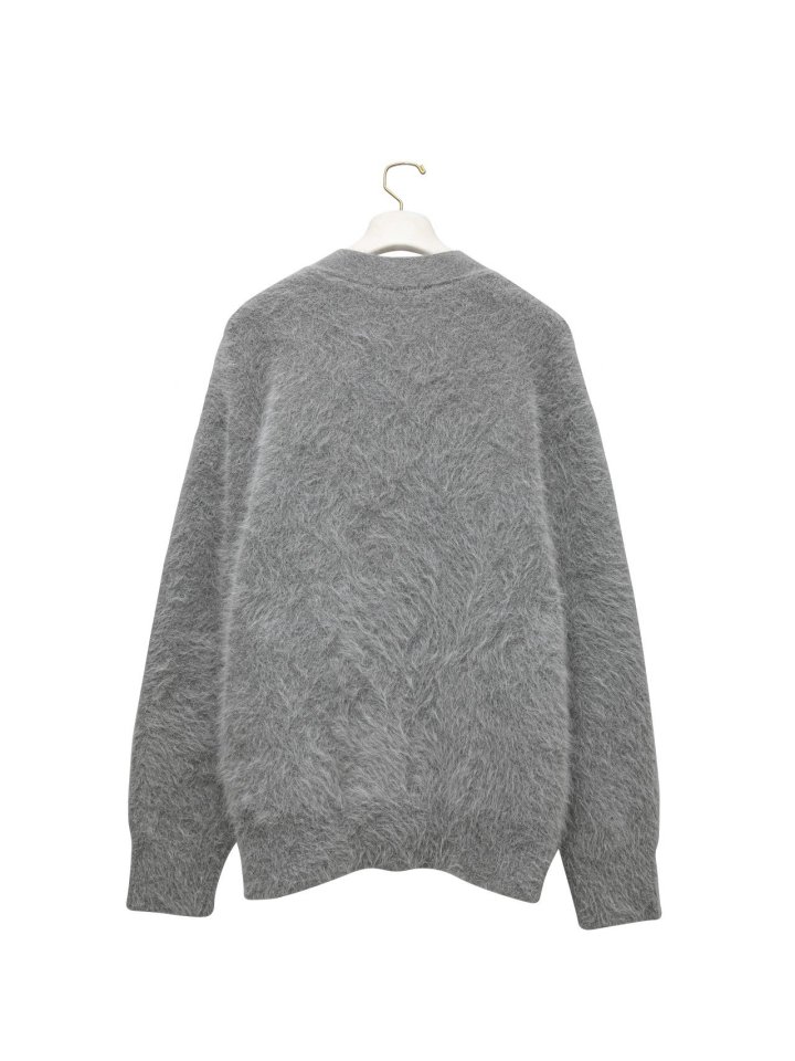 Paper Moon - Korean Women Fashion - #momslook - Luxe Angora Knit Cardigan - 6