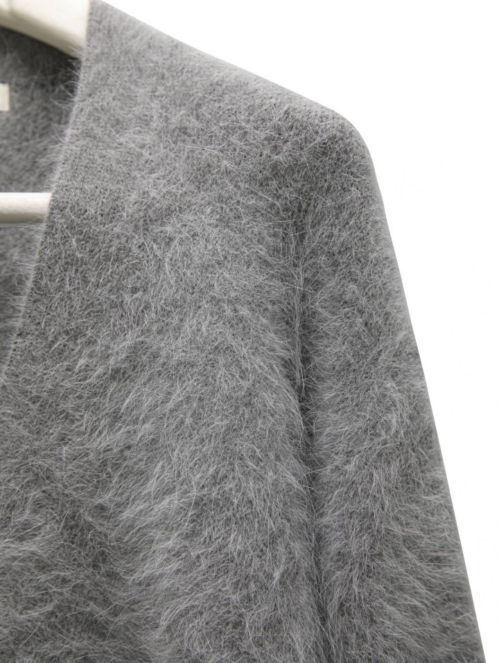 Paper Moon - Korean Women Fashion - #momslook - Luxe Angora Knit Cardigan - 8