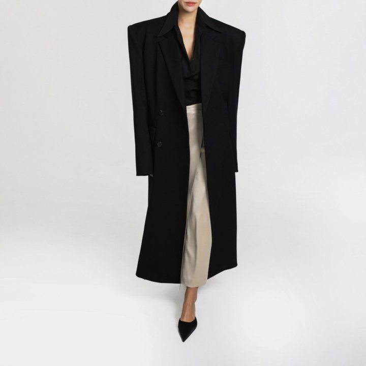Paper Moon - Korean Women Fashion - #womensfashion - Classic Hidden Button Tailroed Maxi Coat - 4