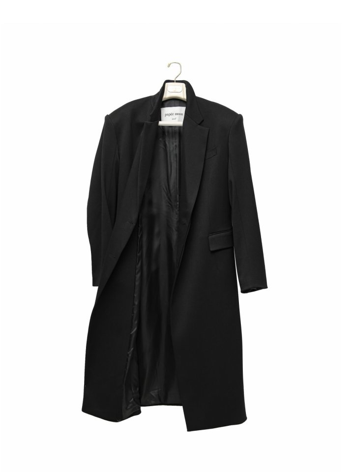 Paper Moon - Korean Women Fashion - #pursuepretty - Classic Hidden Button Tailroed Maxi Coat - 10
