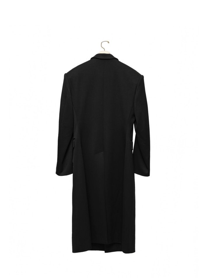 Paper Moon - Korean Women Fashion - #vintageinspired - Classic Hidden Button Tailroed Maxi Coat - 8