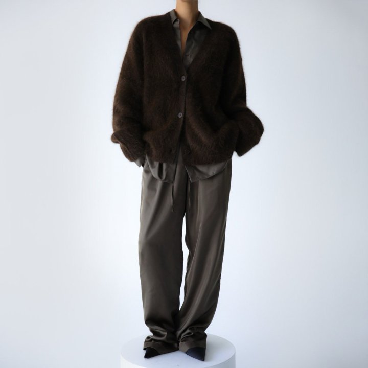 Paper Moon - Korean Women Fashion - #womensfashion - Luxe Angora Knit Cardigan - 2