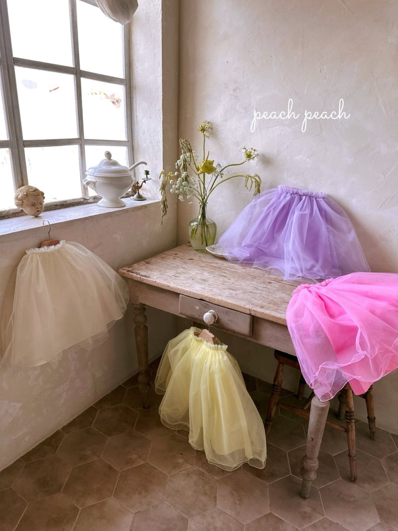 Peach Peach - Korean Children Fashion - #designkidswear - Melody Tutu Skirt Leggings - 2
