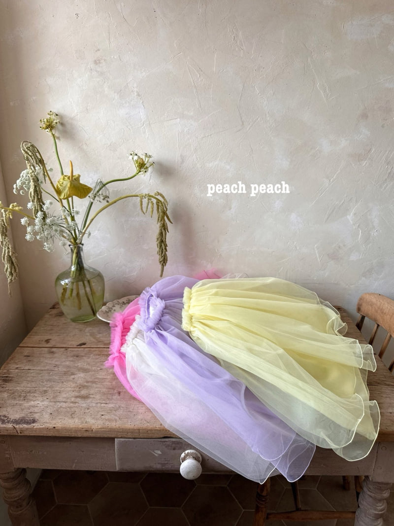 Peach Peach - Korean Children Fashion - #kidsshorts - Melody Tutu Skirt Leggings - 5