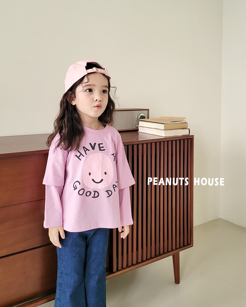 Peanuts - Korean Children Fashion - #discoveringself - Smile Tee - 3