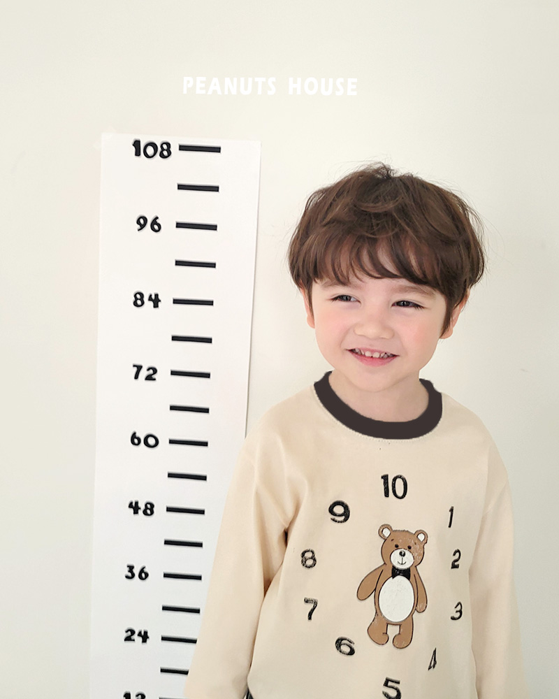 Peanuts - Korean Children Fashion - #fashionkids - Watch Bear Tee - 6