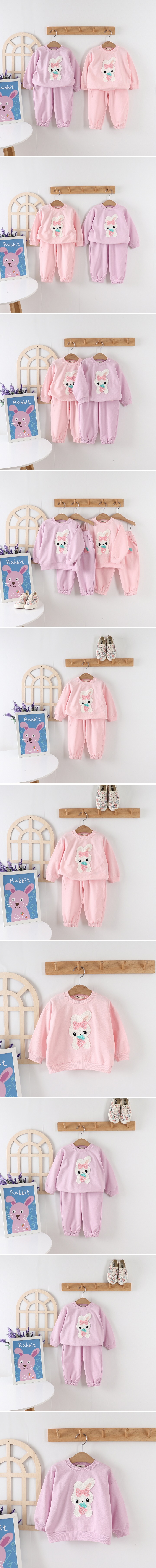 Pepper Mint - Korean Children Fashion - #childofig - Strawberry Rabbit Sweatshirts